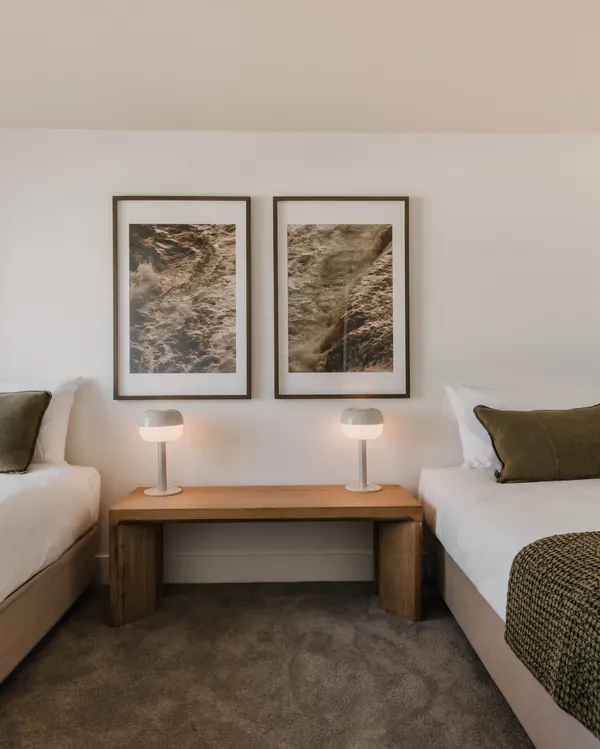 South House Family Suite: the loft with two single beds